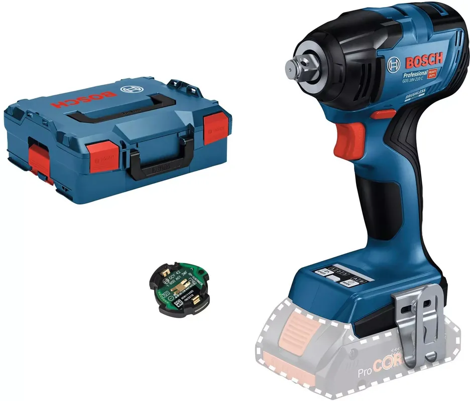 Zeitlich begrenzt | Bosch GDS 18V-210 C (06019J0301) Akku-Schlagschrauber