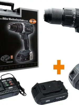 Sehr gut bewertet - PRIMASTER Pro PASB20-W Akku-Schlagbohrschrauber