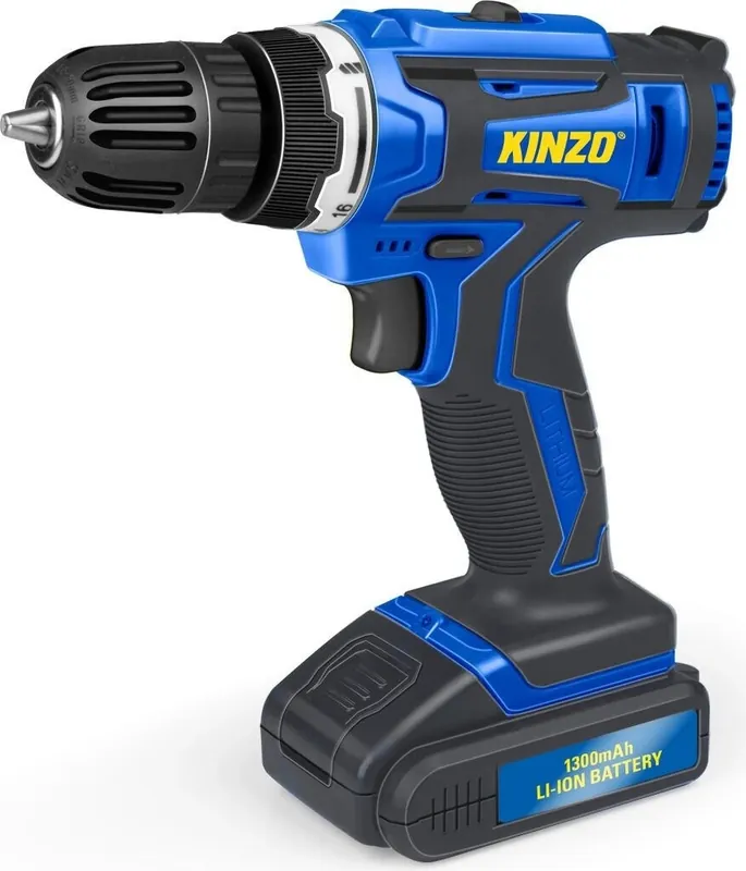 Kinzo Drill driver 14.4V (1x battery) Akku-Bohrschrauber - Zertifiziert