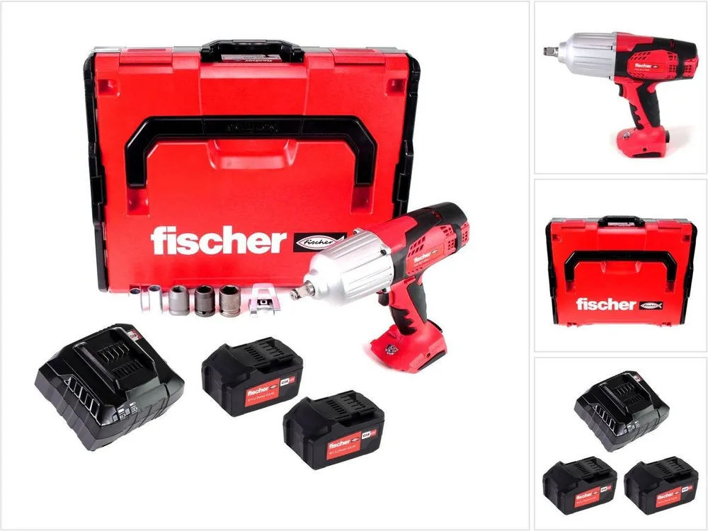 Feingerätebau K. Fischer Fischer FSS 18V 600 BL Set3 (552927) Akku-Schlagschrauber | Bewährte Qualität