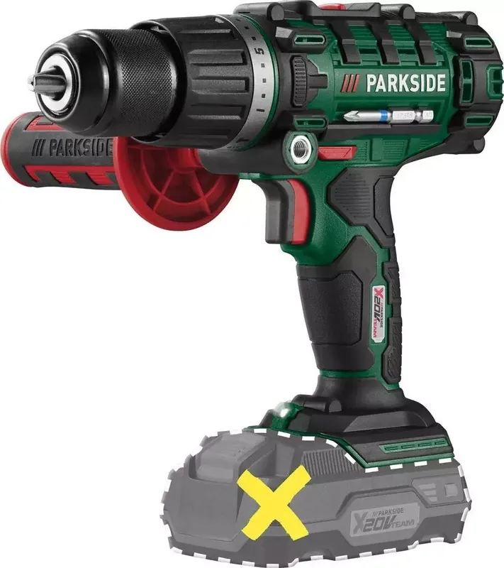 Parkside PSBSA 20-Li E4 ohne Akku und Ladegerät Akku-Bohrschrauber - Qualitätsprodukt