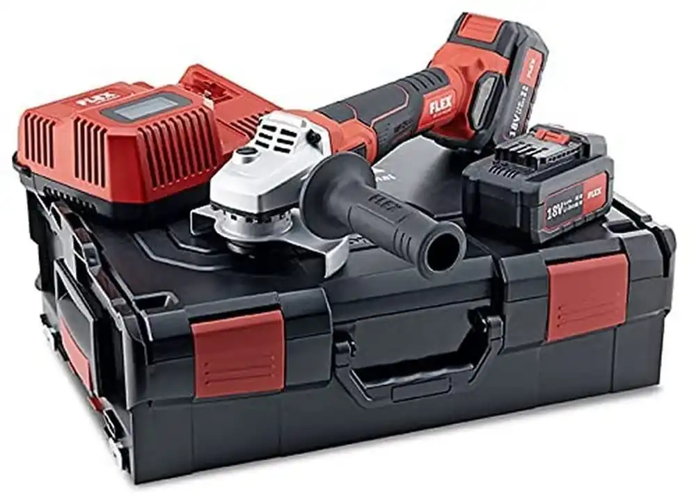 Bestellbar | Flex-Tools LB 125 18.0-EC/5.0 Set (499.331) Akku-Winkelschleifer