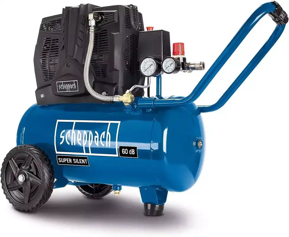 Aktion - Scheppach Super Silent HC25Si Test ölfreier Kompressor