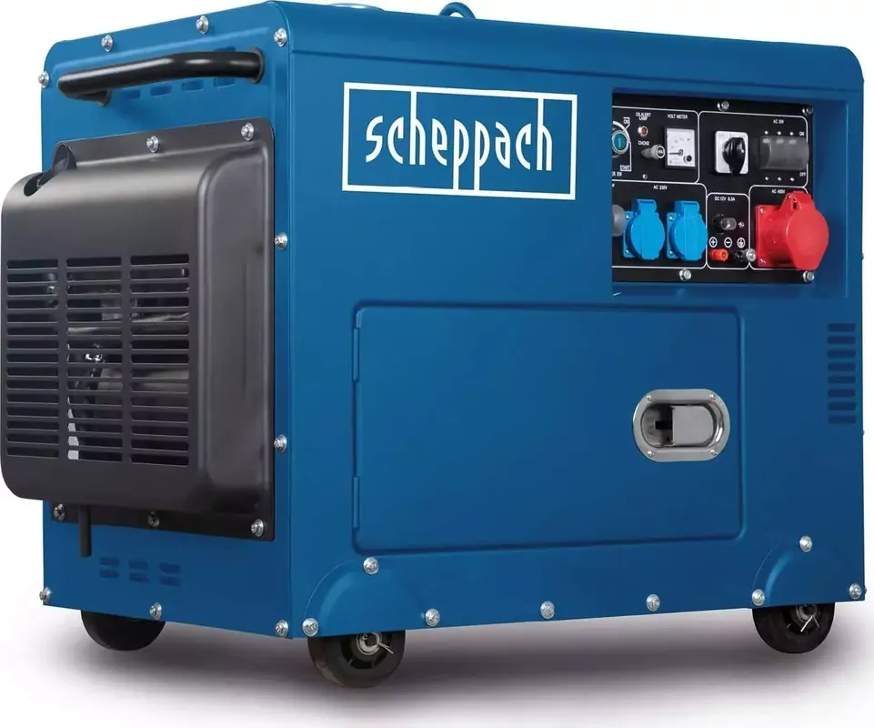Scheppach Stromerzeuger SG5200D (Diesel) Kompressor | Einfache Rückgabe
