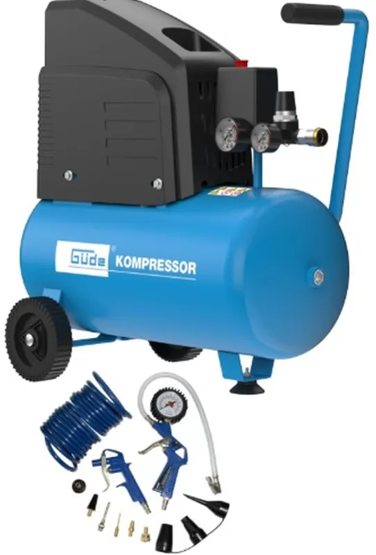 Güde Kompressor 220/8/24 13 Tlg. Kompressor-Set | Neu eingetroffen