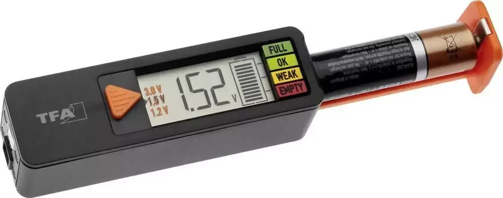 TFA Dostmann 98.1126.01 Batterietester - Sofort lieferbar