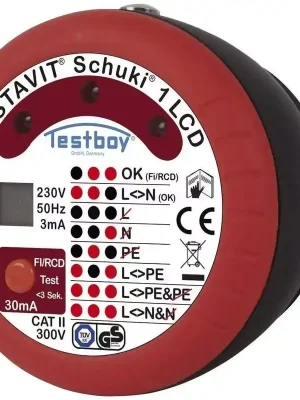 Jetzt zugreifen - Testboy Testavit Schuki 1 LCD Steckdosenprüfer