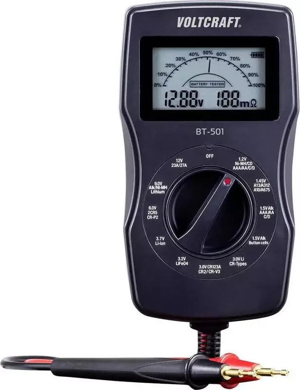 Günstig | Voltcraft BT-501 Batterietester