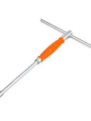 Profi-Qualität | Steckschlüssel T-Adapter 1/2 Zoll mit drehbarem Griff - T-Adapter Steckschlüssel drehbarer Griff für 1/2 Stecknuss