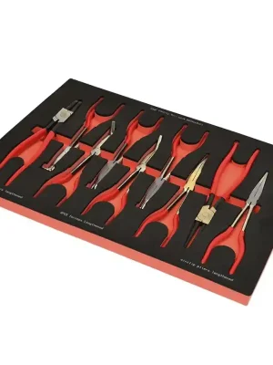Extra langes Zangen Set 9-teilig in Einlage | Jetzt neu