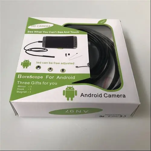 Mega-Angebot - Endoskop 7 mm mit LED, Länge vom Kabel 3500 mm