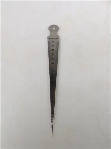 Top-Deal - Lochlehre, Messbereich 0,2 - 16 mm, Skaleneinteilung 0,1 mm