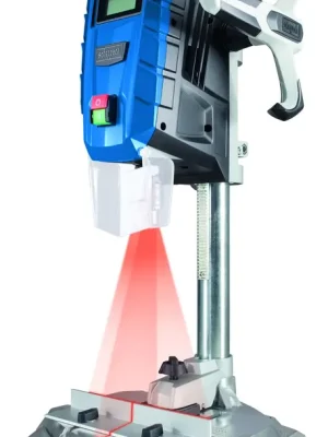 Verfügbar | Scheppach Tischbohrmaschine DP55 710 W Digitaldisplay Laser