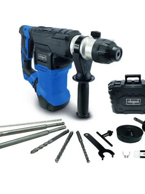 Jetzt kaufen | Scheppach Elektro-Bohrhammer DH1500 Plus 7 J 4250 bpm 1500 W 230 4in1