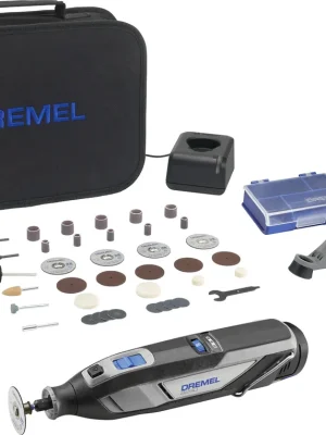 Rabatt - Dremel Akku-Multifunktionswerkzeug 8240-3/45 48-tlg mit Akku und Ladegerät