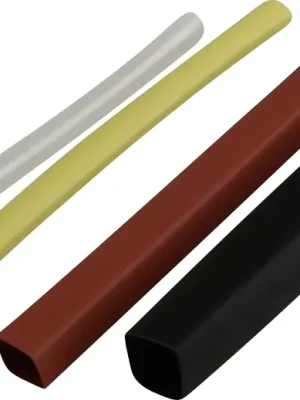 Schrumpfschlauch Set 20-teilig 2,4 - 9,4 mm Farben in 4 Größen je 100 mm - Top-Qualität