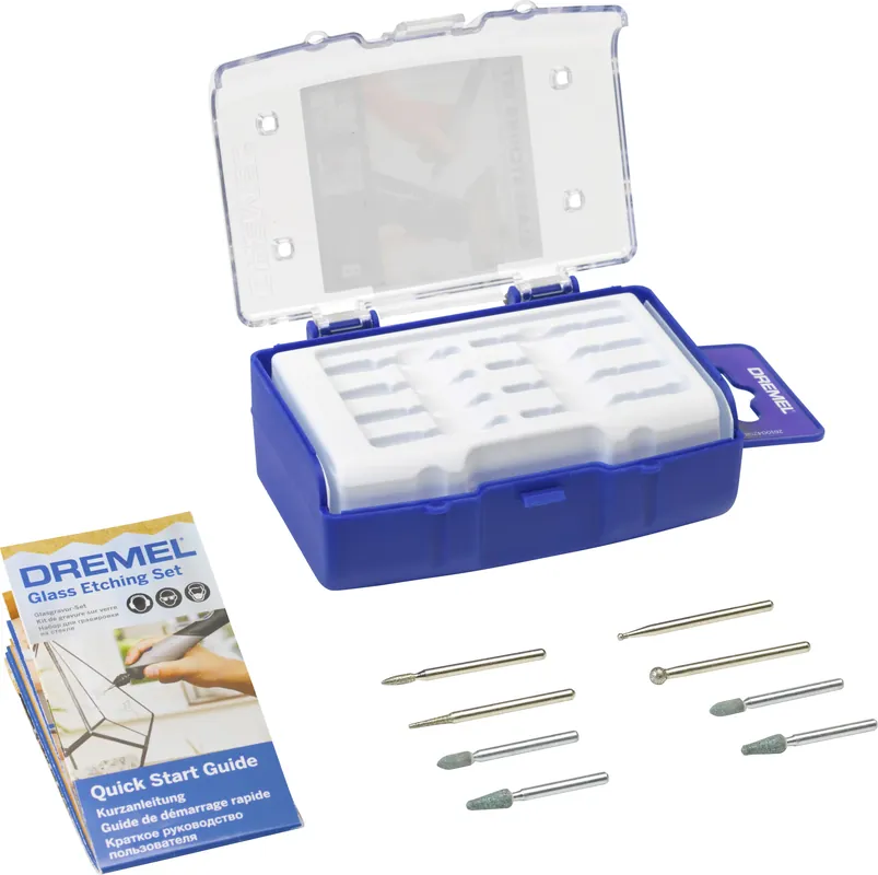 Dremel Glasgravur-Set 682 8-teilig mit Aufbewahrungsbox - Angebot
