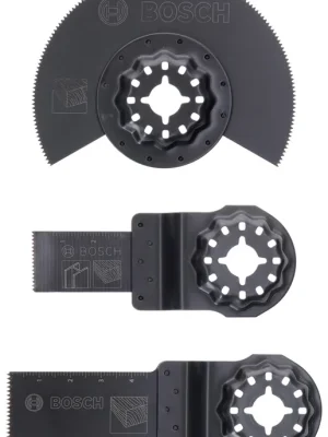 Bosch Sägeblätter Starlock Starter-Set Wood für Multifunktionsgeräte 3-teilig | Neu