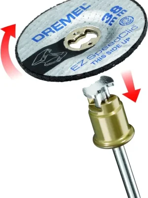 Sehr gut bewertet - Dremel Schleifscheibe SpeedClic SC541