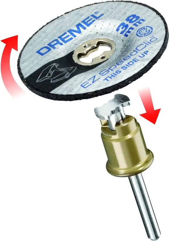 Sehr gut bewertet - Dremel Schleifscheibe SpeedClic SC541