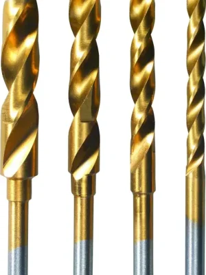 Profi-Qualität | Dremel Holz-Bohrersatz 636 4-teilig Titan-Holzbohrer