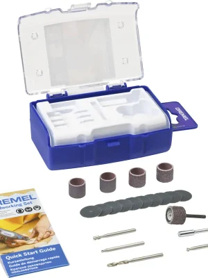 Topseller - Dremel Holzbearbeitungsset 681 20-teilig mit Aufbewahrungsbox