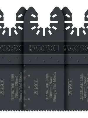 Mega-Angebot - Worx 1 3/8 Endcut Universal Sägeblatt WA5014.3 3 Stück