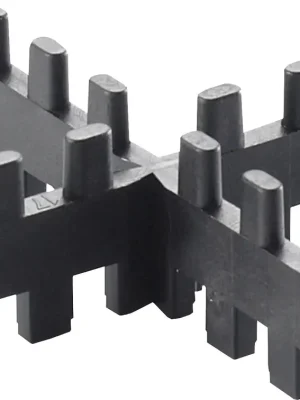 Nur wenige verfügbar | Kann Fugenkreuz für Betonplatten schwarz, 60 x 60 x 20 mm