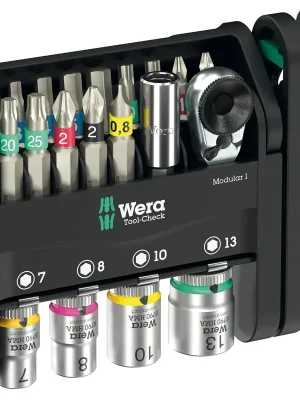 Wera Steckschlüsselsatz Tool-Check Modular 1 21-teilig | Sehr beliebt