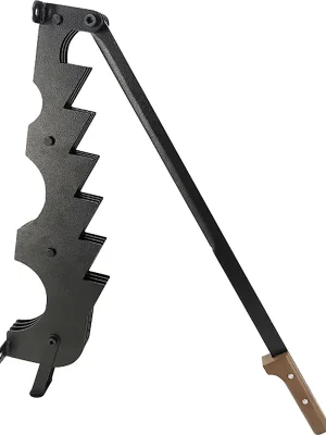 FireFix Holzspalter mit Griff 75 x 15 cm schwarz - Neuheit