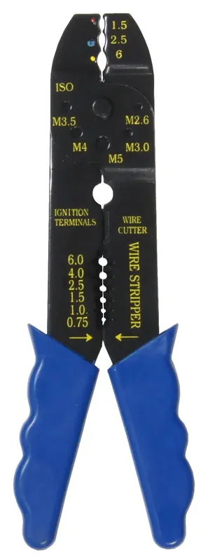 Werkzeyt Kabelschuh-Klemm-Abisolierzange 210 mm | Nur diese Woche