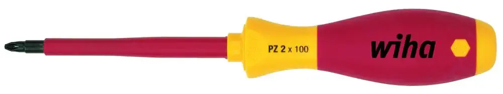 Schnell zugreifen | Wiha Schraubendreher Electric Phillips VDE 2 x 100 mm Chrom-Vanadium-Stahl