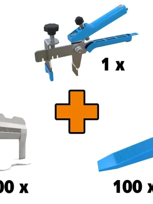 System Leveling Fliesen-Nivelliersystem Set S Starterset S | Fast ausverkauft