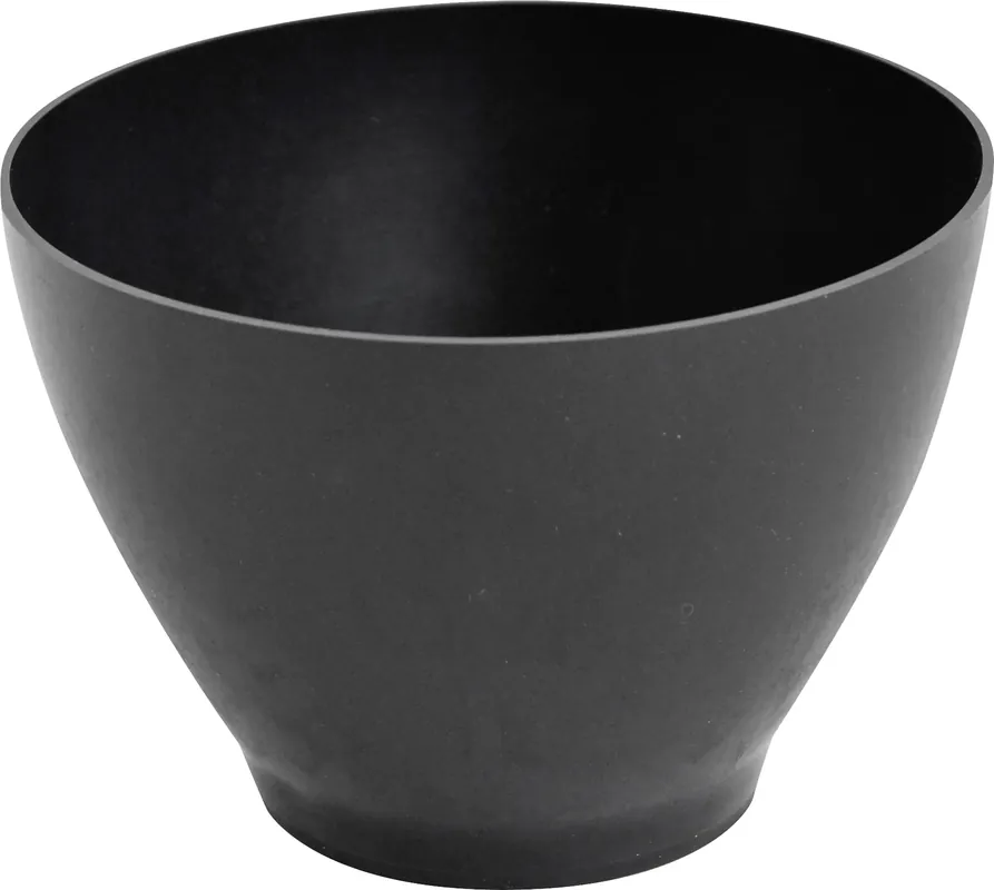 Nespoli Gipsbecher konisch 9,5 cm kunststoff schwarz - Schnäppchen