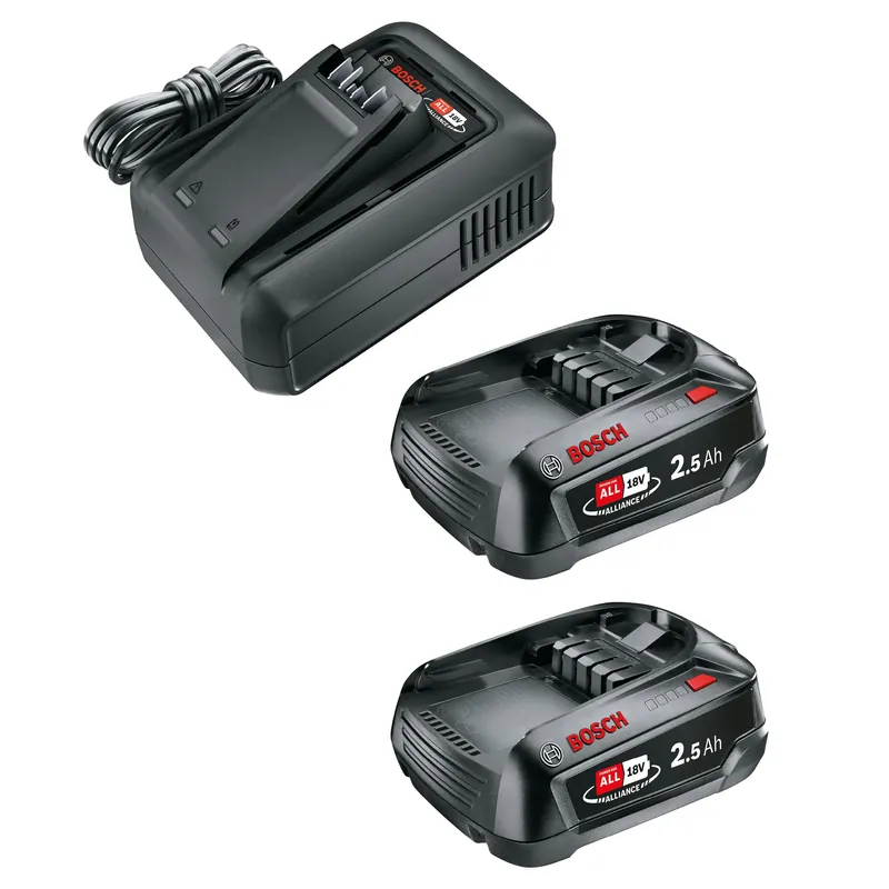 Gardena System Starter Kit QC AL 18V-44 inkl. 2 x 2,5 Ah SoC Akku - Expressversand