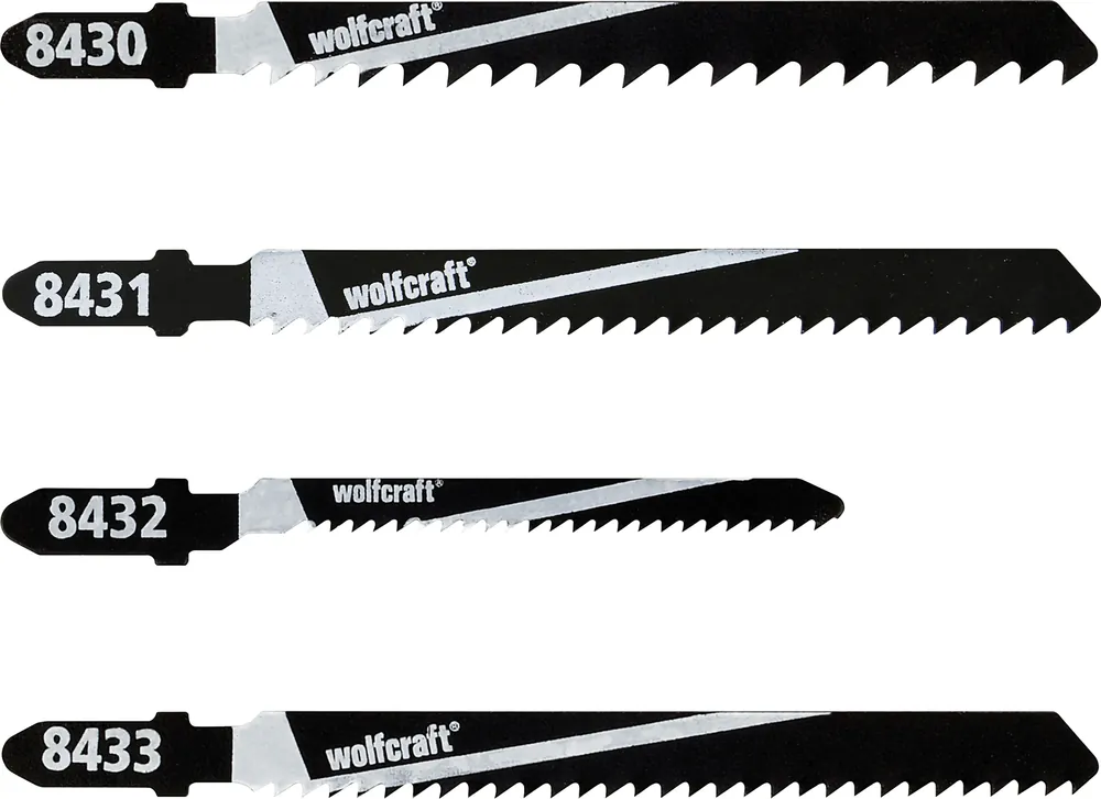 Wolfcraft Stichsägeblätter-Set 8430000 10 Stück - Hammerpreis