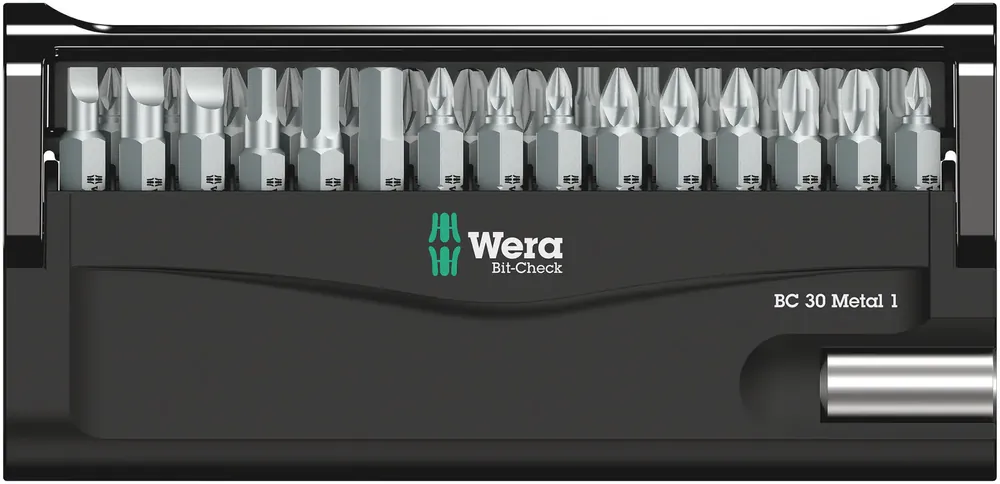 Wera Bit-Set Bit-Check 30 Metal 1 SB 30-teilig | Preisknaller