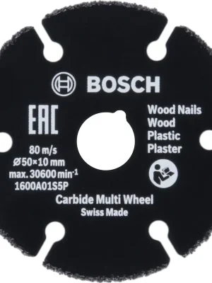 Abverkauf | Bosch Carbide Multi Wheel Trennscheibe 50 x 1,0 mm