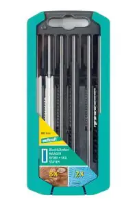 Neu im Shop | Wolfcraft Stichsägeblätter-Set 8631000 10 Stück