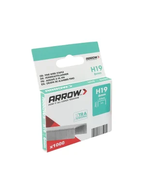 Arrow Tackerklammer Feindraht H19 6 mm Stoff & Gewebe 1000 Stück | Sofort bestellen
