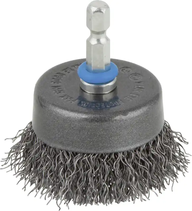 Wolfcraft Topfdrahtbürste Ø 50 mm Schaft Ø 6 mm | Sehr gefragt