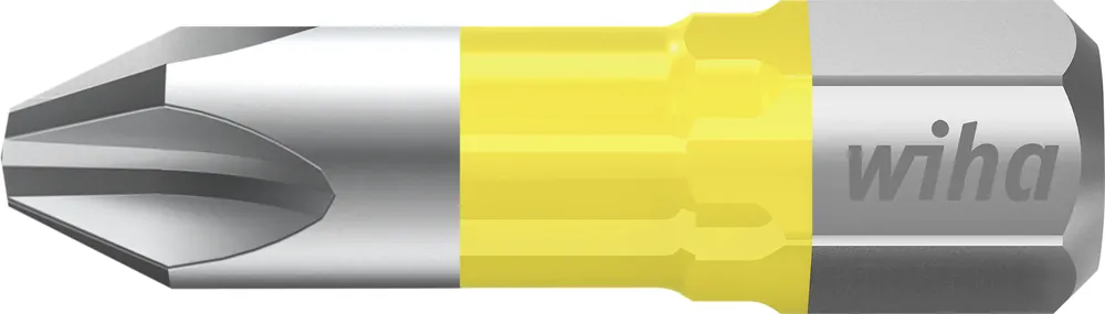 Wiha Bit-Set Pozidriv 2-teilig Y-Bit PZ1 x 25 mm - Zertifiziert