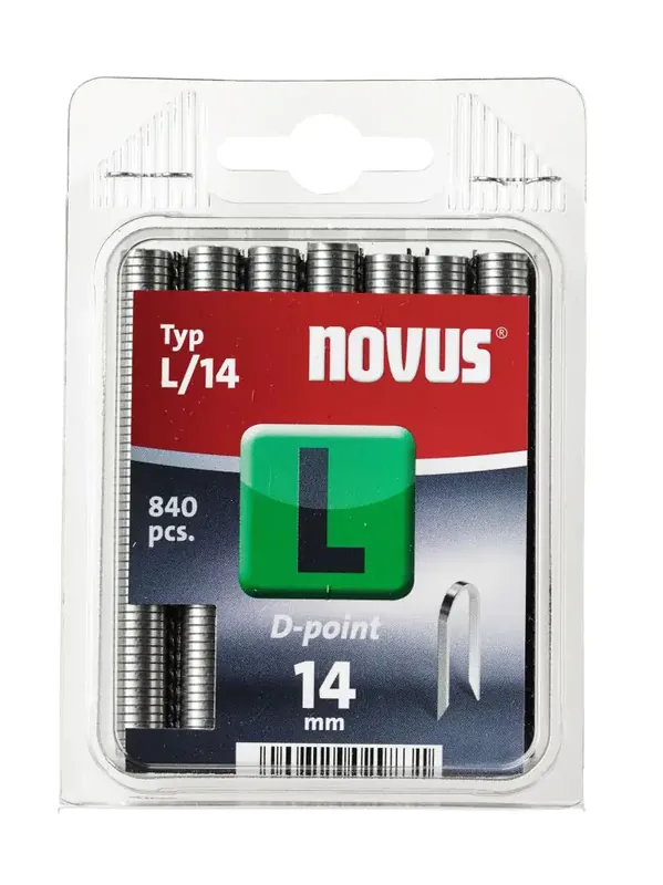 Novus Kabelklammer Typ L 840 Stück | Abverkauf