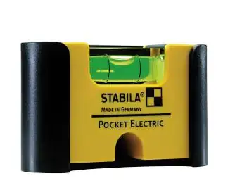 Stabila Wasserwaage Pocket Electric mit Gürtelclip elektrisch - Begrenzte Stückzahl