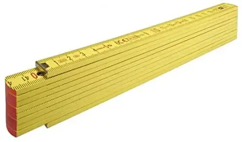 Stabila Holzgliedermaßstab 2 m Type 707 Holz | Bewährte Qualität