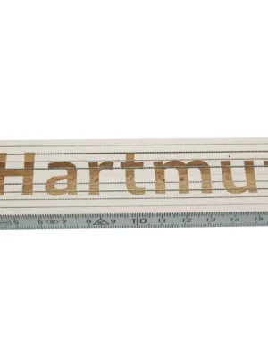 Herstellerpreis | Zollstock Hartmut 2 m weiß