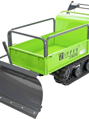 Neu | Zipper Miniraupendumper ZI-MD300 4,1 kW inkl. Schneeschild