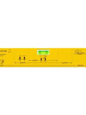 Bestellbar | Stabila Leichtmetall-Wasserwaage 80 M 60 cm