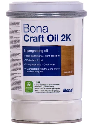 BONA Craft Oil 2K Invisible 1,25 Liter - Neu hinzugefügt