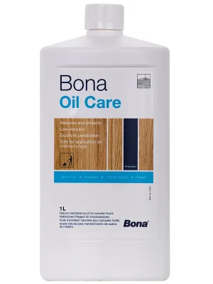 Jetzt erhältlich | BONA Oil Care W 1 Liter Neutral Pflege für geölte Böden